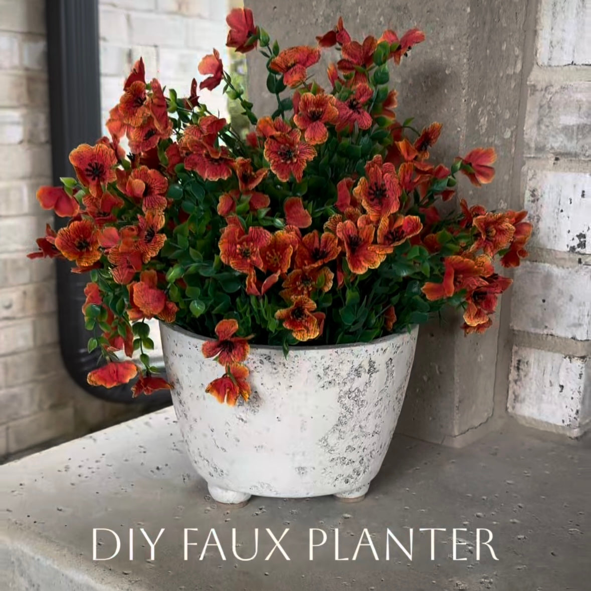 DIY Faux Planter