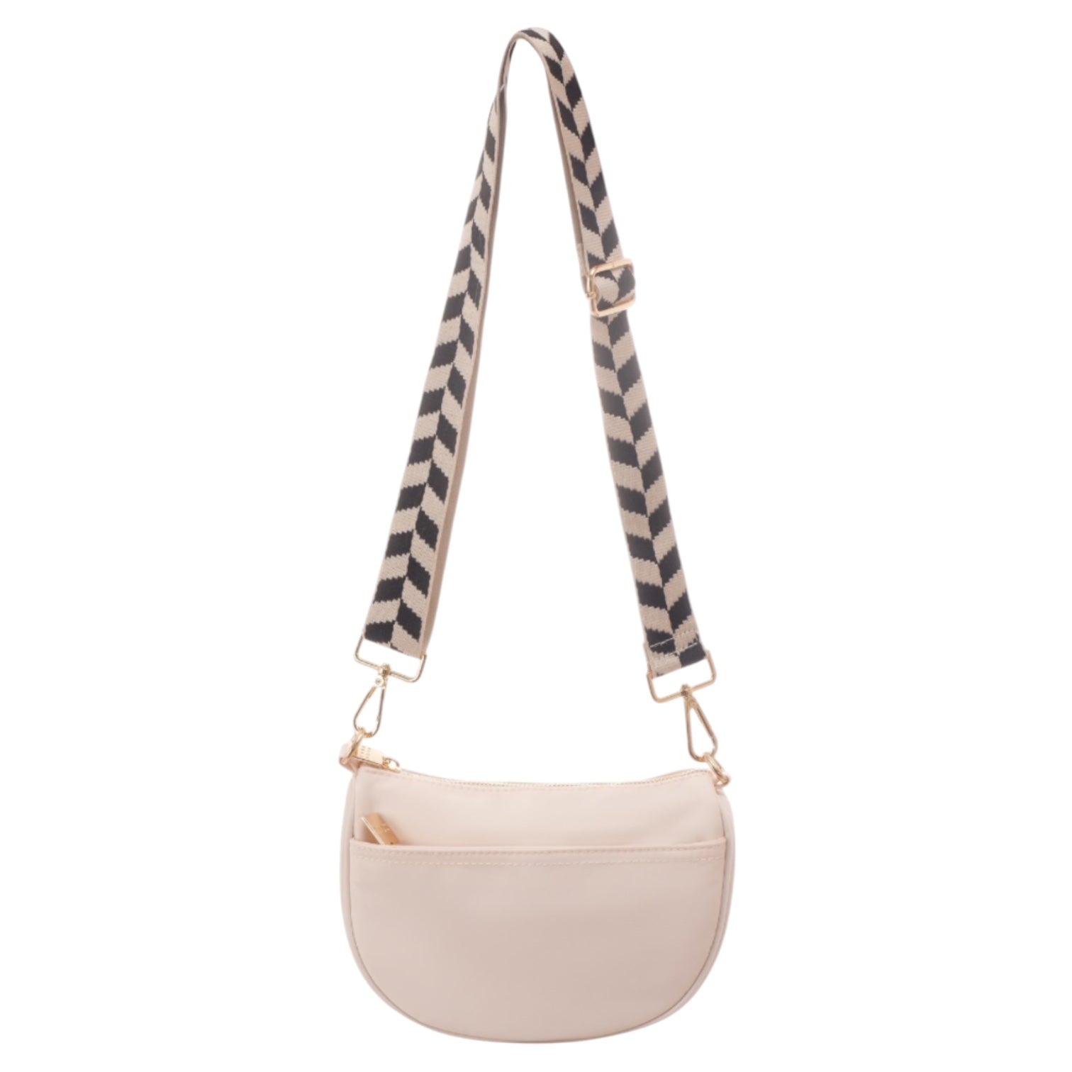 Half Moon Bag: Cream