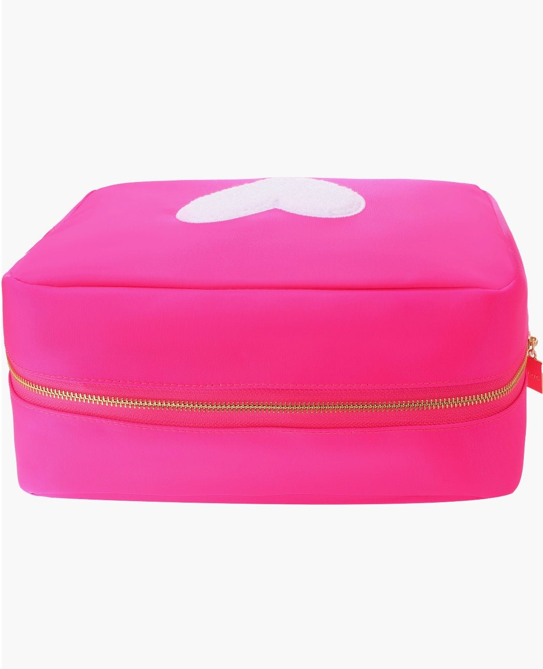 XL Heart Hot Pink Beauty Bag