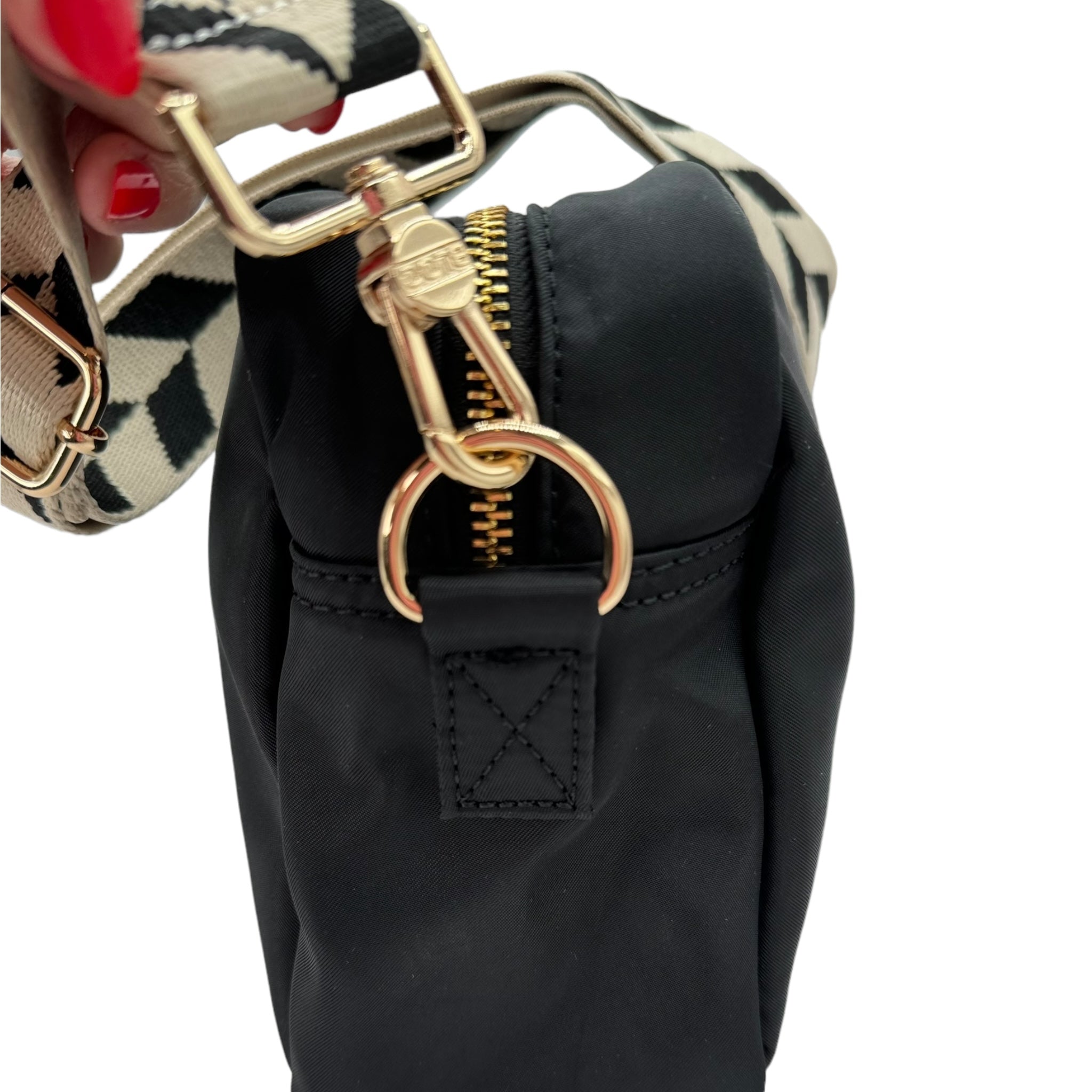 Black Star Large OG Crossbody with the Rho Strap