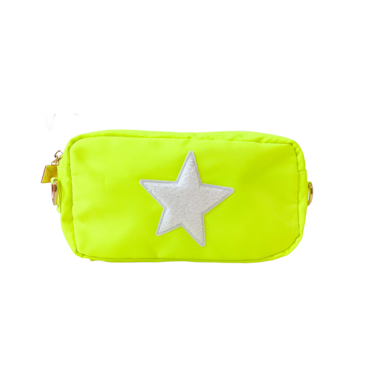Build your own: Neon Yellow Medium Crossbody Bag