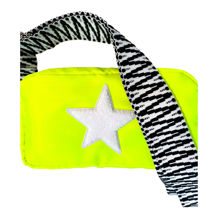 Build your own: Neon Yellow Medium Crossbody Bag