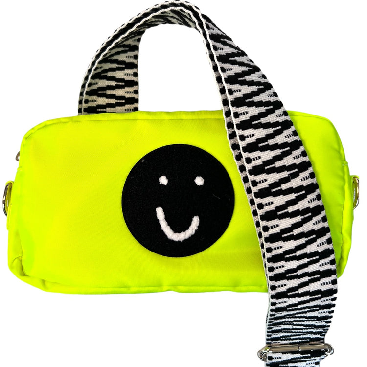 Build your own: Neon Yellow Medium Crossbody Bag