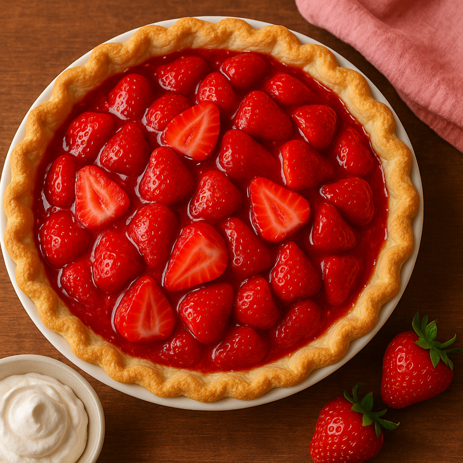 My Signature Strawberry Pie