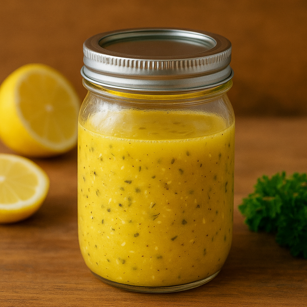 Tasty Greek Lemon Vinaigrette