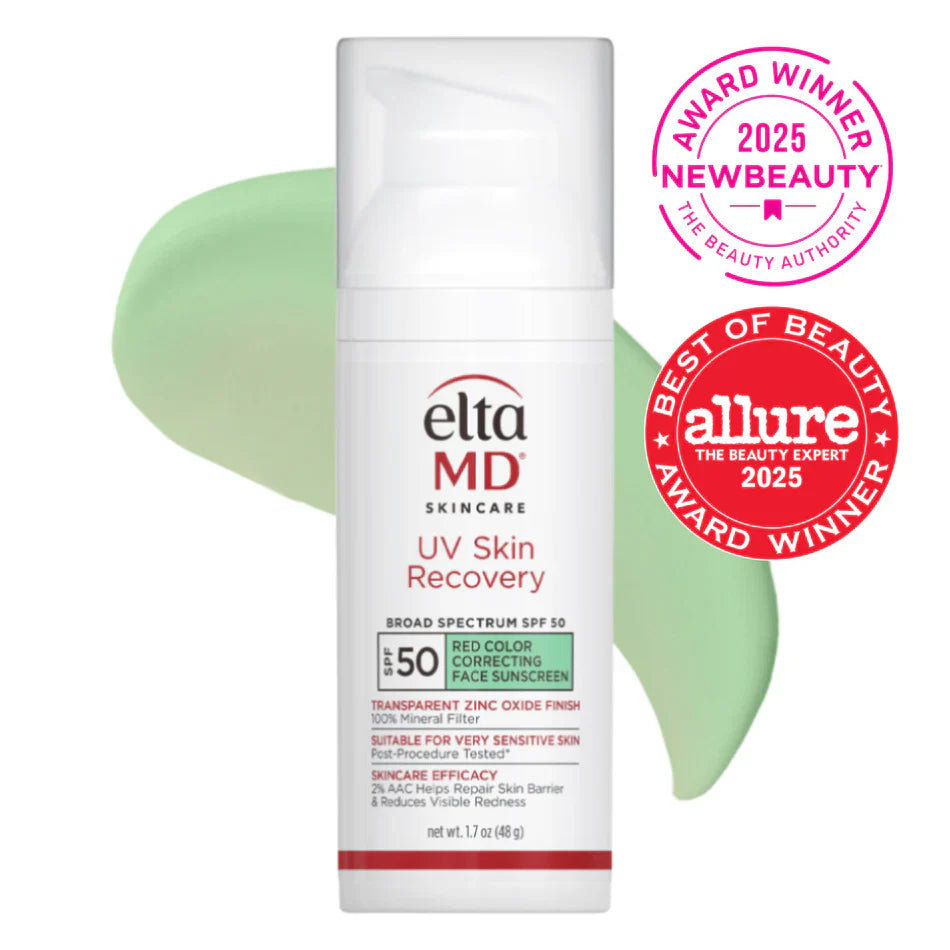 EltaMD UV Skin Recovery Red Color Correcting Green Tint Broad Spectrum SPF 50
