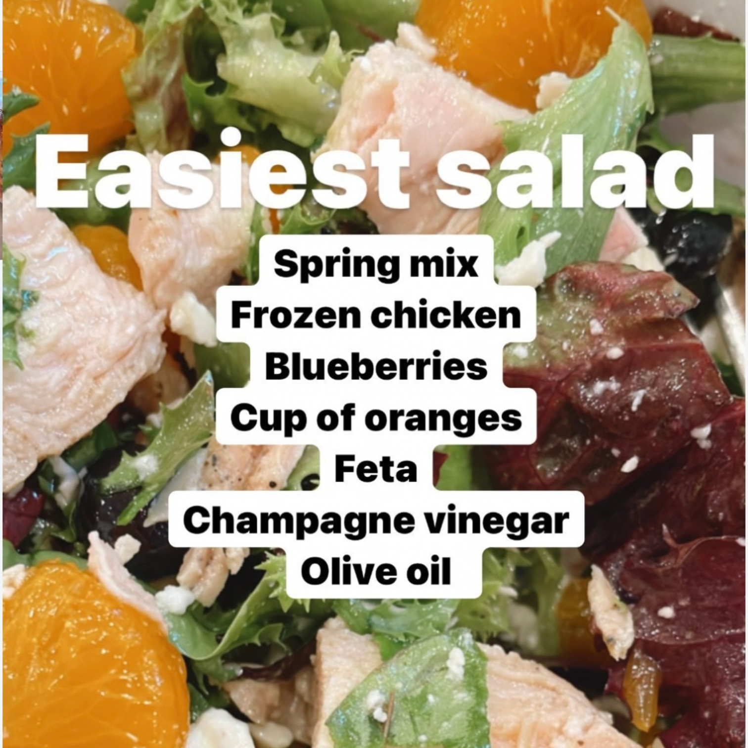 The Easiest Salad