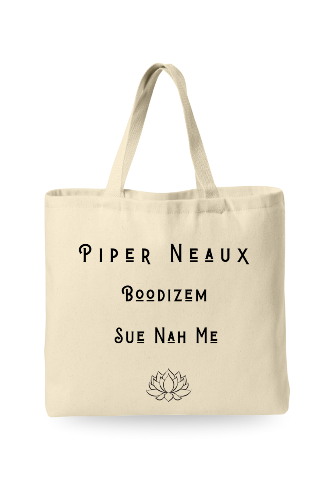 Piper Neaux Canvas Tote