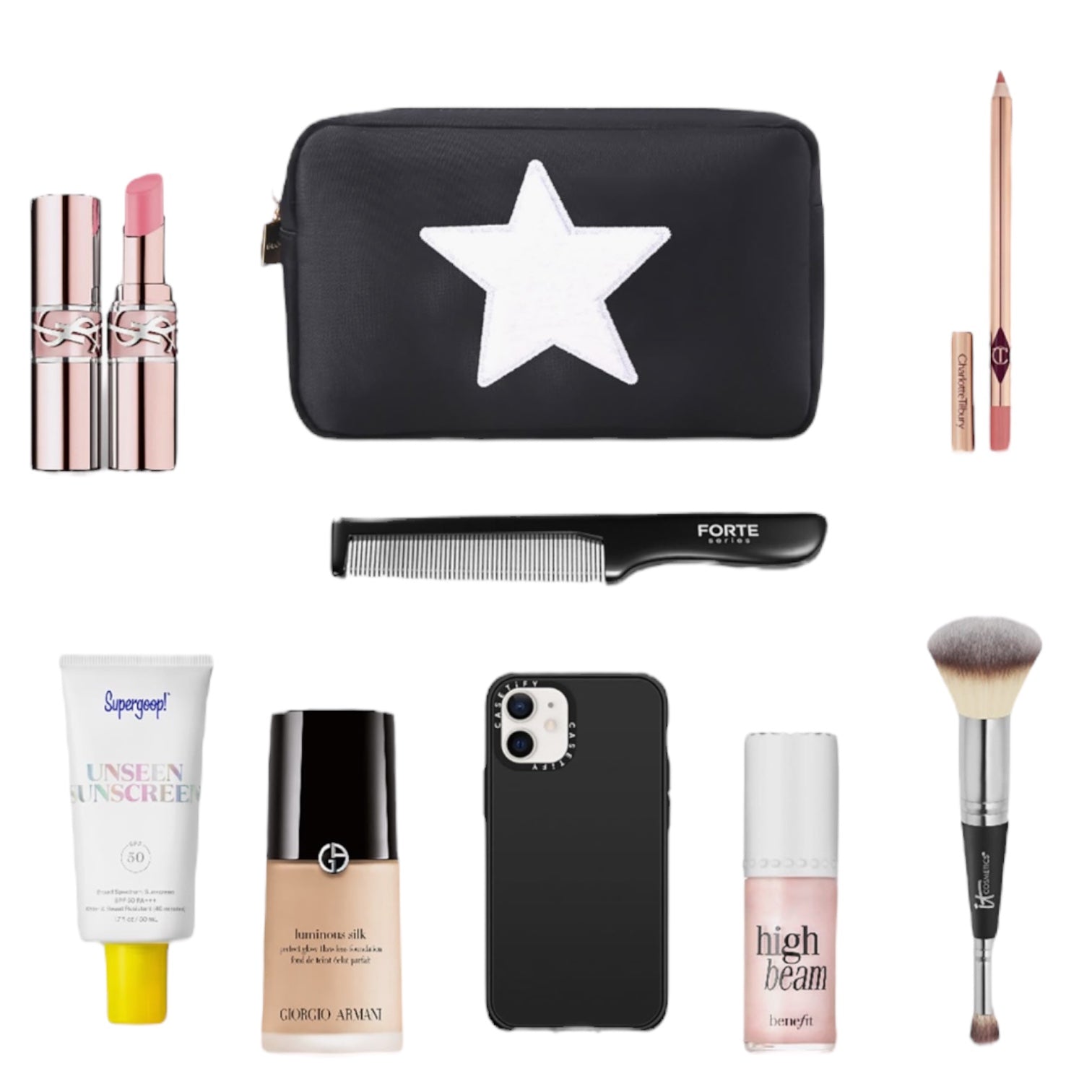 Medium Star Beauty Bag