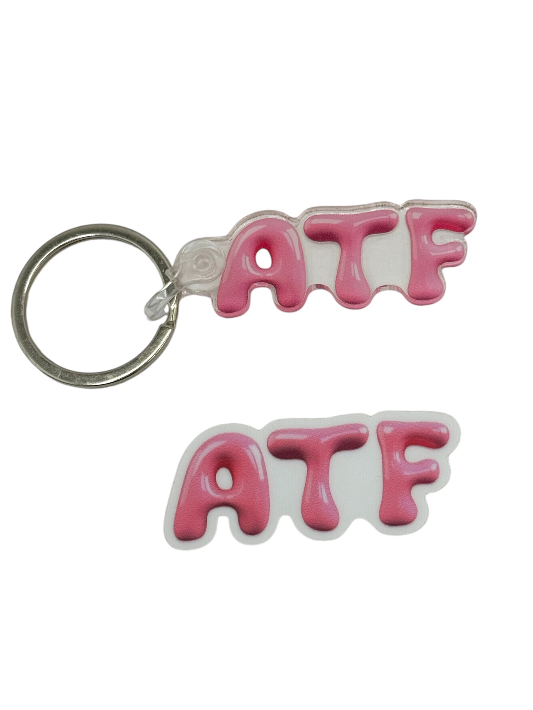 ATF keychain & sticker