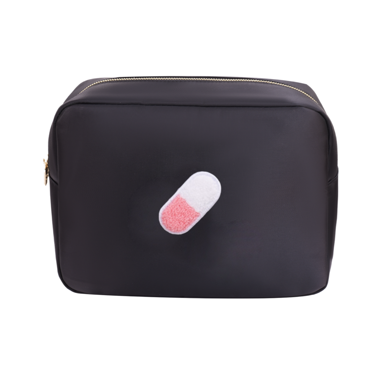 XL Black Pill Beauty Bag
