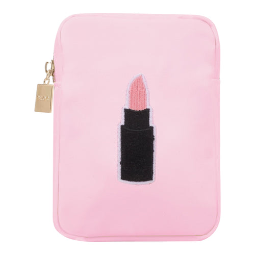 Minaudière Originale En Forme De Tube De Rouge à Lèvres - Noir, Style Pinup Kawaii - Neuf Avec étiquettes