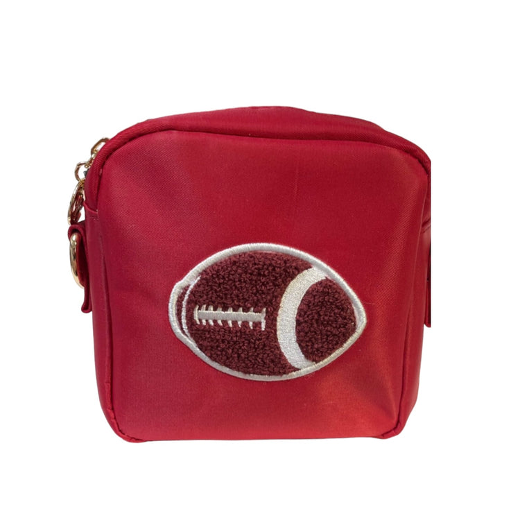 Crimson mini with football