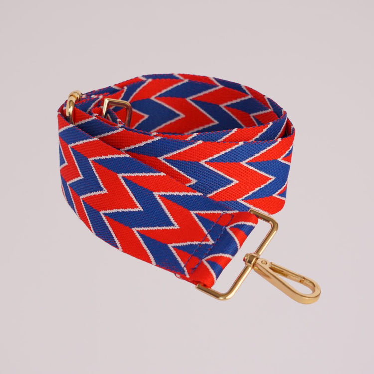 Red and Blue Stadium Strap