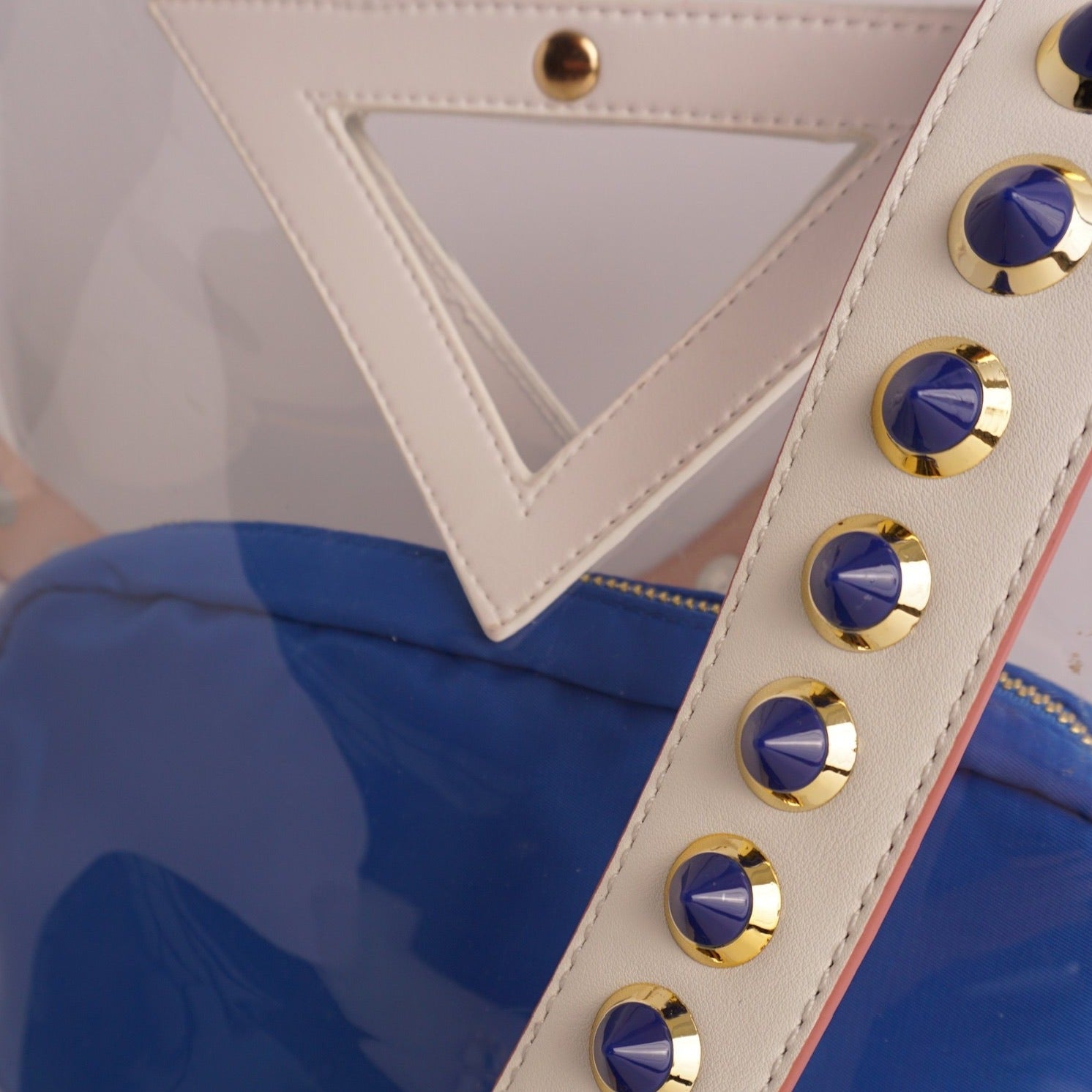 Blue Stud Strap